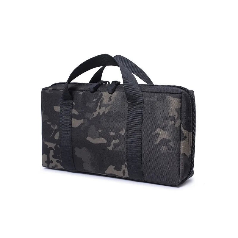 Tactical Pistol Gun Carry Bag Case Universal Handgun Bag Glock 17 1911 Beretta Hunting Molle Storage EDC Portable Bag