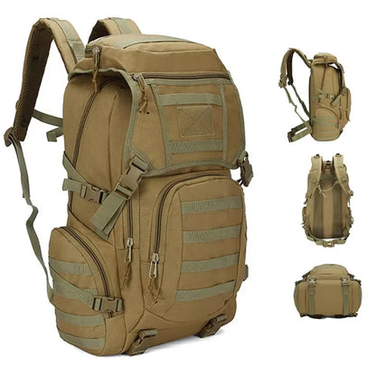 Tactical Backpack Survival Bag Hunting Backpack GYM For Men EDC Outdoor Travel Hiking Rucksack Camping Trekking Backpack