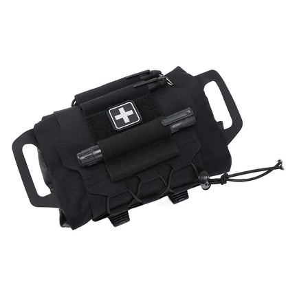OPHIDIANTAC IFAK Pouch Two Piece System Medical First Aid Pouch Med Roll Carrier   Hiking Hunting Bag