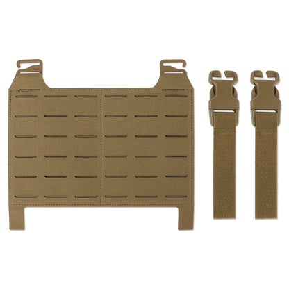 KRYDEX Tactical MOLLE Front Panel Detachable Flap Adapt G Hook Buckle For Hunting Vest Plate Carrier Chest Rig Accessories