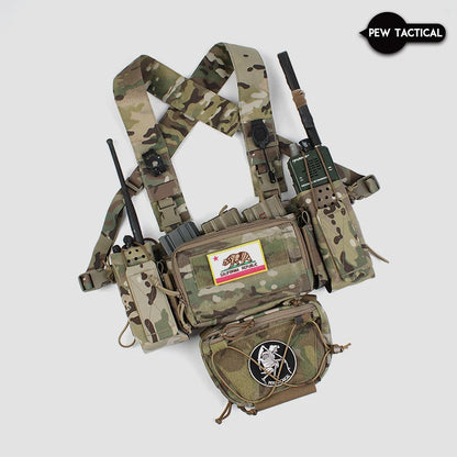 PEW TACTICAL The Thing 1 MK3 MK4 D3CRM Chest Rig Upgrade Accessories Airsoft
