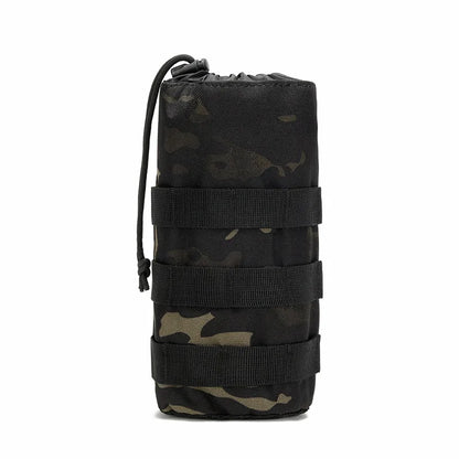 Molle Water Bottle Bag Pouch Holder Outdoor Travel Camping Hiking Cycling Fishing Hunting Water Bottle Kettle Carrier