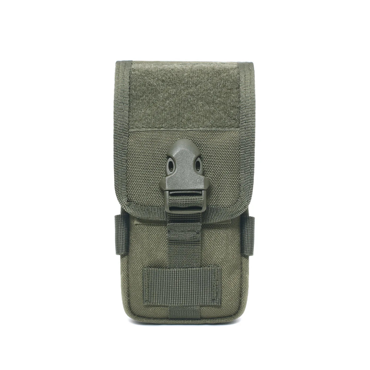 Double Layer Molle Phone Pouch Mobile Phone Case Holder Outdoor Sports Hiking Camping Hunting EDC Tool Waist Bag