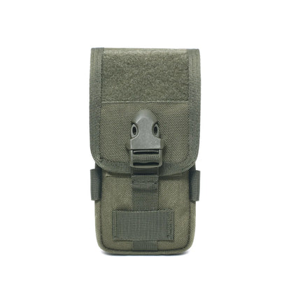 Double Layer Molle Phone Pouch Mobile Phone Case Holder Outdoor Sports Hiking Camping Hunting EDC Tool Waist Bag