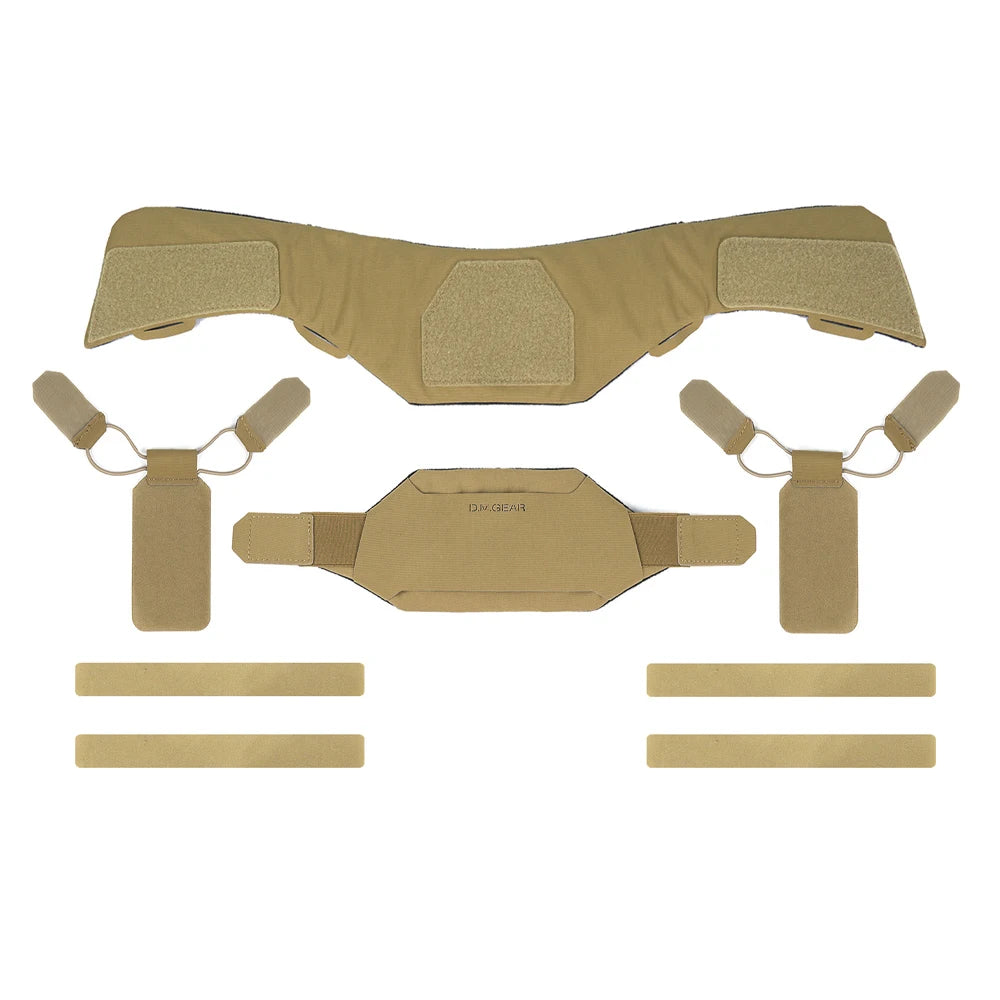 DMGear Tactical Vest Neck Guard Collar Protector Hunting Gear Tactical Airsoft Equipment Hunting Accessory for Jpc Avs Fcsk Cpc