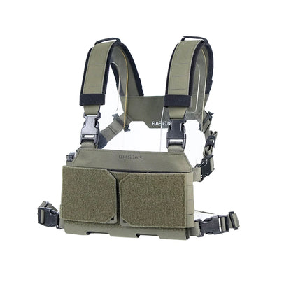 DMGear Lightweight Equipment Plate Carrier Hunting Chest Rig Tactical Vest for Airsoft, Outdoor & Paintball Camping Chest Rig