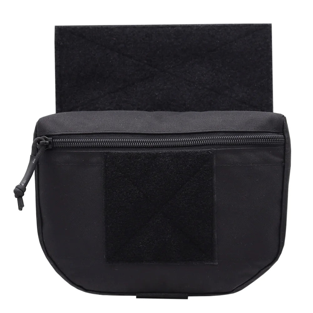 Tactical Vest Drop Dump Pouch JPC FCPC Vest Chest Rig Belly Bag Fanny Pack Hunting Airsoft Vest Accessory Bag