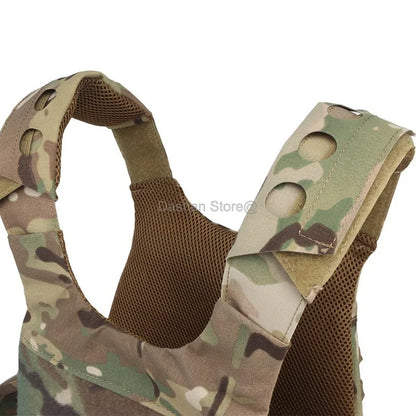 FCPC Slickster Plate Carrier Ferro Style Minimalistic Multi-Mission Tactical Vest Lightweight Airsoft Hunting V5 Vest Body Armor