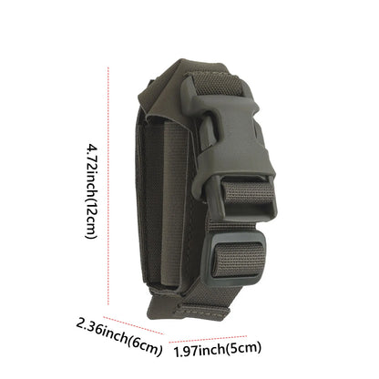 Grenade Pouch Small Hunting Accessories Single Flashbang Pouch Compact Stretch Bag for Outdoor Activities