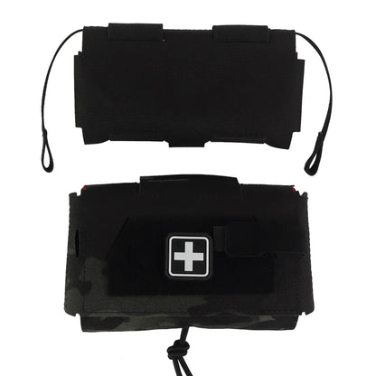 Tactical  MD2 Compact Trauma Kit IFAK Medical First Aid Pouch Outdoors Hunting Camping Patrol Survival Equipment