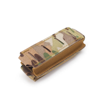 Laser Cut Molle 9mm Magazine Pouch for 17 M9 Single Mag Bag Flashlight Pouch Knife Holster Hunting Gear