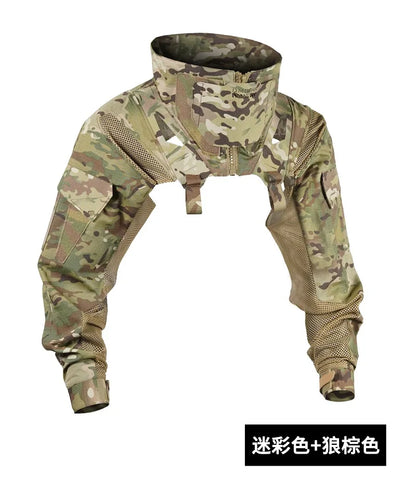 Functional Sleeve Suit, Breathable And Sun Resistant, Compatible With Tactical Chest Hanging Vest