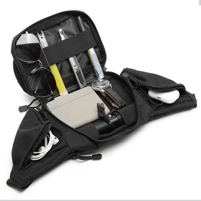 Multifunctional Tactical Waist Bag Outdoor Cycling Storage Pack Portable Concealed Molle Waist Pouch Tactical Accessory Utility