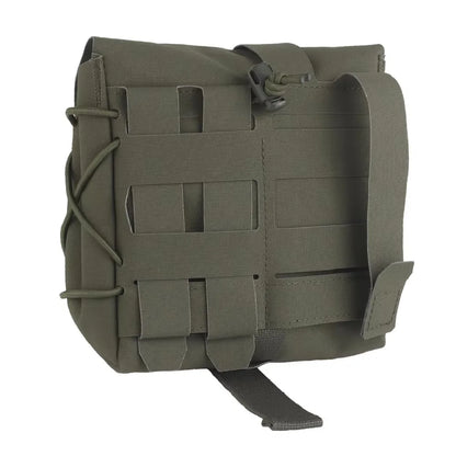 ARC Mag Pouch Machine Gun Large Capacity Molle Tactical Bag Compatible for 7.62 5.56 40mm SAW 200RND Magazine Storage Bag