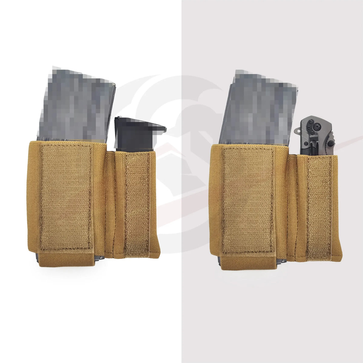 【Tactical Raiders】PI-009 Built In 556+9mm Tactical Elastic Mag Bag Suitable for SS JSTA Pouch