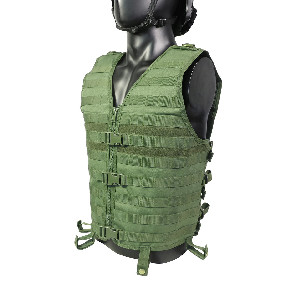 Tactical Vest Outdoor Ultra-Light Breathable Training Airsoft Vest Adjustable for Adults