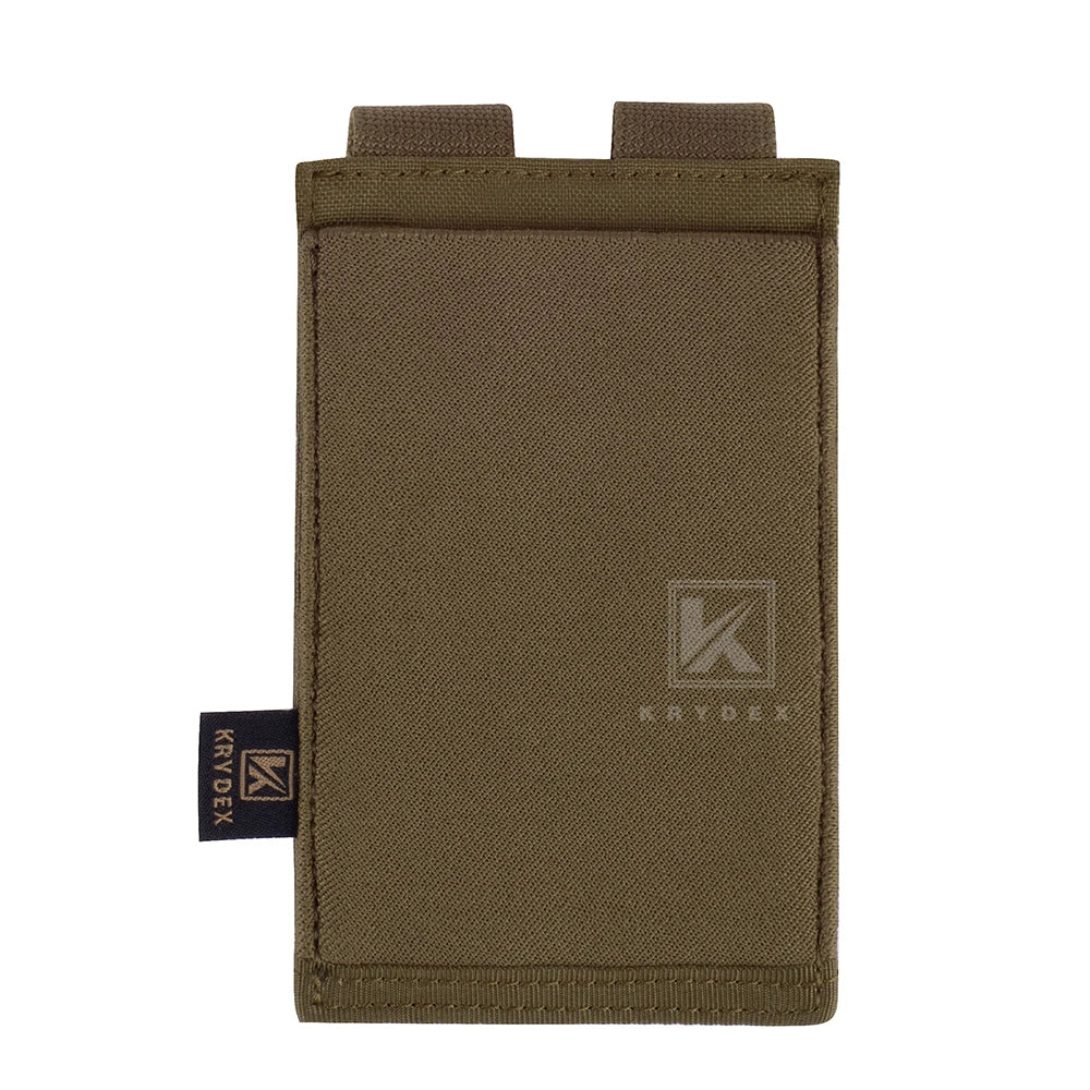 KRYDEX Fast Draw Tactical Elastic Magazine Pouch Single Double Triple 5.56 .223 M4 M16 Mag Pouch Molle Carrier Hunting Accessory