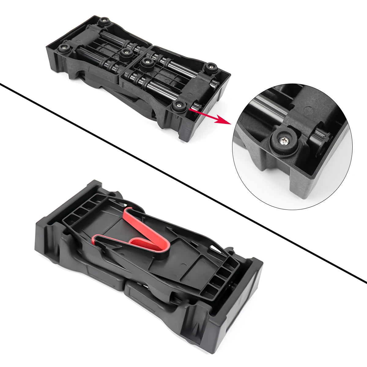 Tactical Display Rest Stand for Airsoft Toy Gun, Compact Range Storage Rack Holder, Bench Forks Maintenance Cleaning Tool