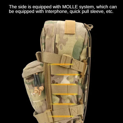 Tactical Hydration Pack Lightweight Waterproof Nylon Bag Outdoor Camping Hunting Sports Backpack Bag Mini Back Panel Water Bag