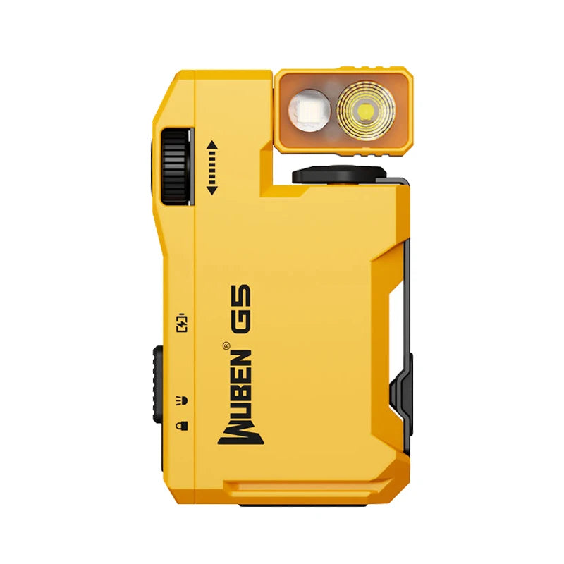 WUBEN G5 EDC Flashlight 400Lumens Portable Pocket Mini Light Waterproof Torch 180° Rotating Head With Magnetic Tail For Outdoor