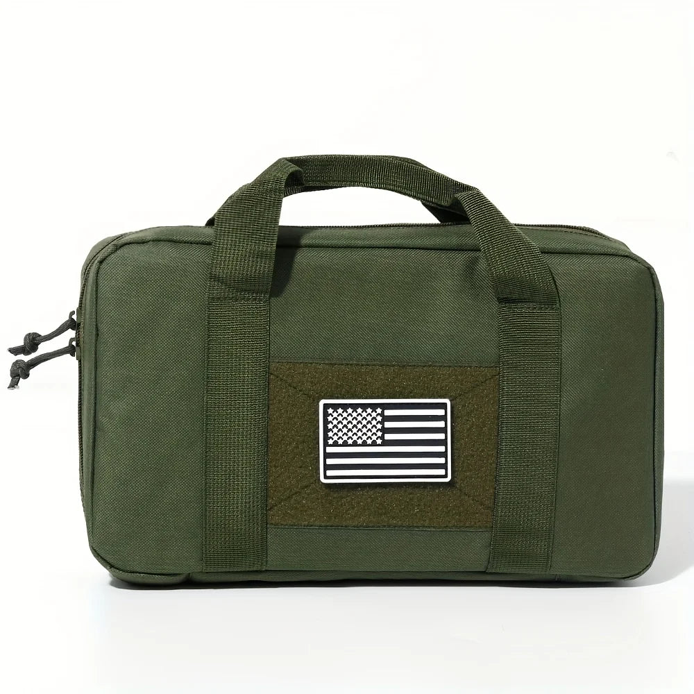 Tactical Pistol Gun Case,Airsoft Pistol Pouch， Padded Handgun bag Double Pistol Wallet  Rectangle Handgun Pouch
