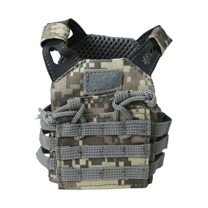 Paintball Mini Molle Vest Adjustable tactical accessory Kitty Camo Doll Carrier Decorative Tactical Gear Beer Vest 600D Nylon