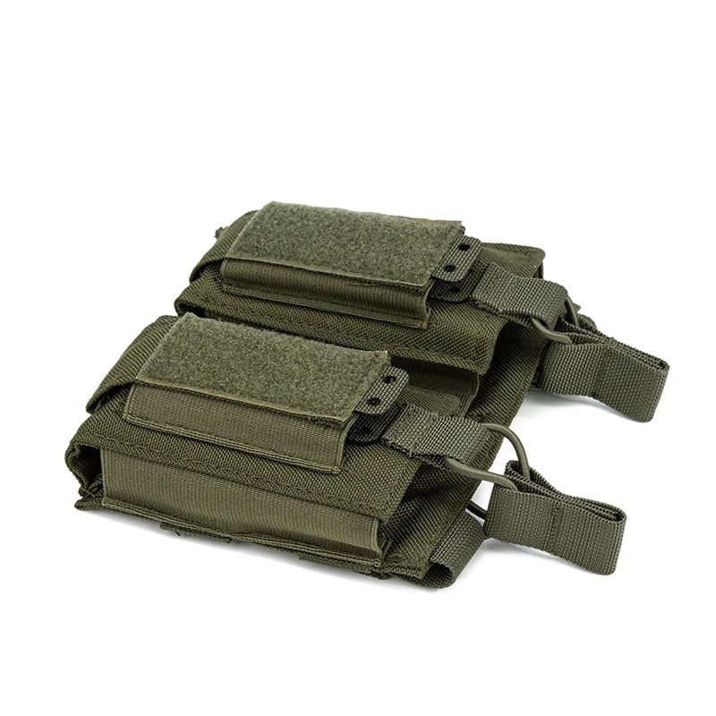 M4 M14 M16 AK AR Magazine Pouch Tactical Molle Triple Magazine Pouch Double-Layer Mag Pouches Universal Cartridge Holder