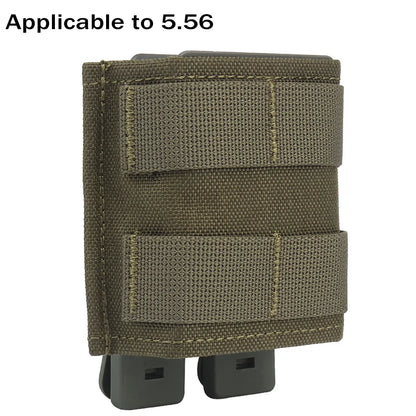 OPHIDIANTAC FAST 5.56/7.62Single Mag Pouch Short Holster Magazine Molle Airsoft Hunting System Accessories New Waist Bag