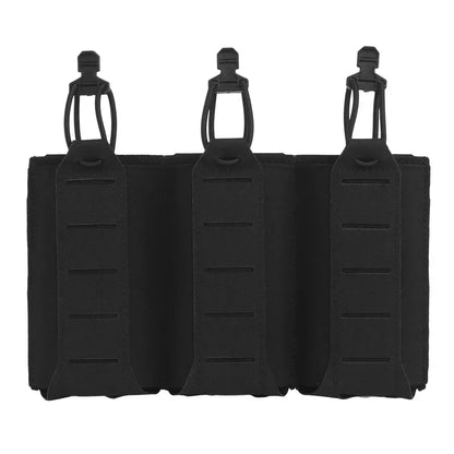 5.56/7.62mm Lightweight Triple Elastic Mag Pouch Molle Accessories Waist Bag Holster Hunting clothing accessories