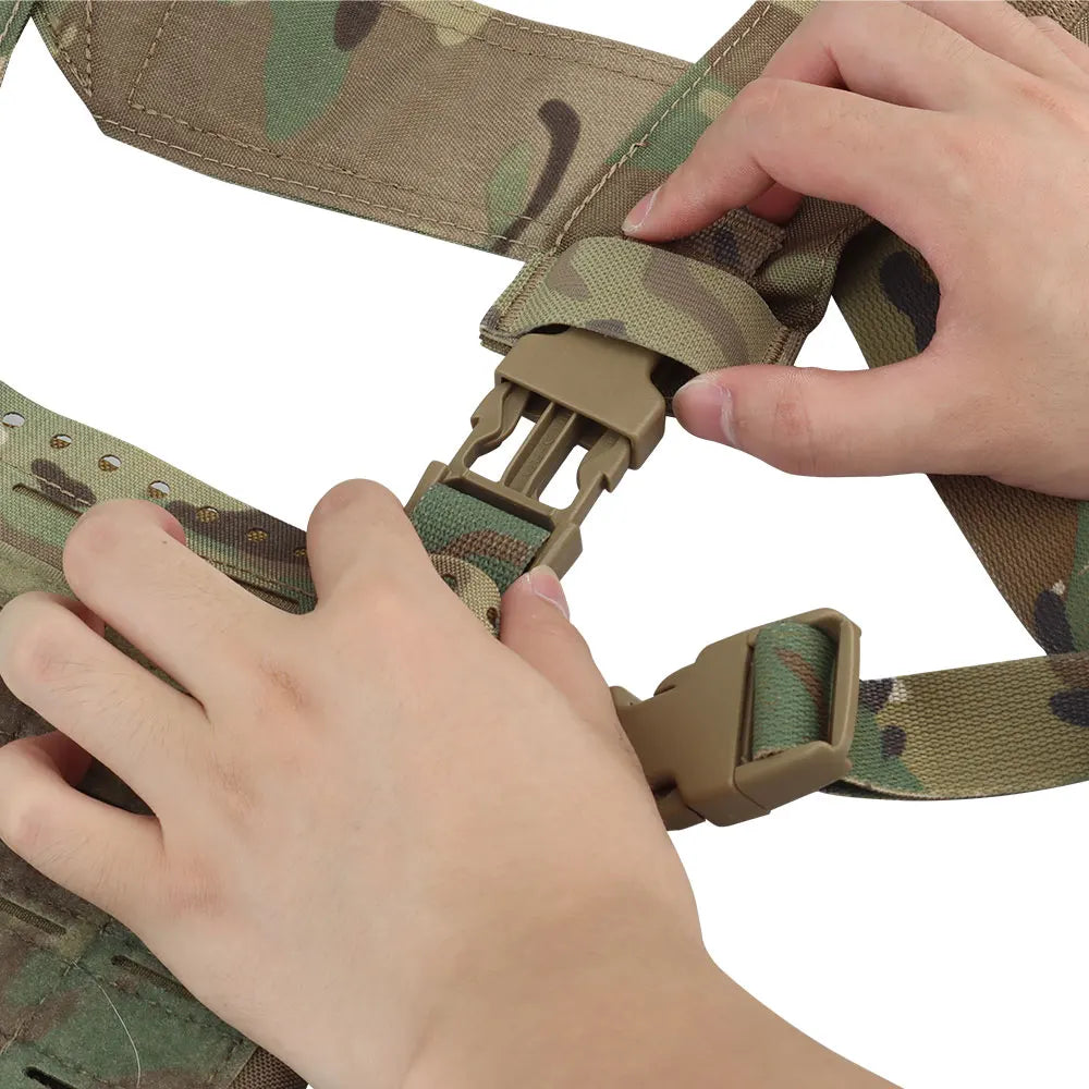 Tactical Chest Rig MK5 Micro Fight Chassis MKV Fit 5.56 M4 AR15 Mag Pouch Adjustable MOLLE Airsoft Hunting Vest Chest Rig Gear