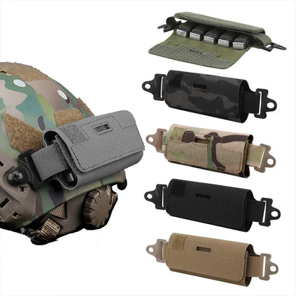 Tactical Helmet Counterbalance Weight Bag NVG Counterweight Pouch for OPS-Core Fast BJ PJ MH Airsoft Helmets Helmet Accessories