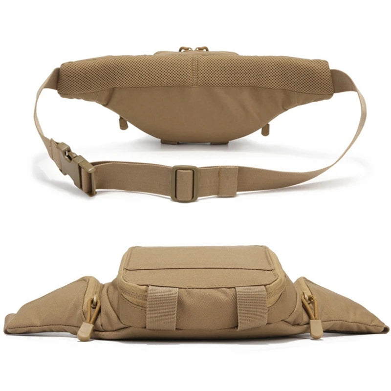 Tactical Crossbody Sling Bag Anti Theft Shoulder Backpack Sling Bag for Men with Gun Holster Outdoor EDC Shoulder Magazine Bag