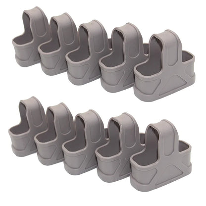 6/10PCS Tactical 5.56 Magazine Pouch Rubber Holster Glove Sleeve Cover M4 Mag Pouch Holder Carry Case Hunting Shooting Accessory