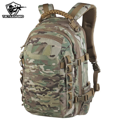 Outdoor Comfort Heavy Duty Backpack DE MK2 Tactical Multifunctional 25L Large-capacity Bag Assault Molle Pack Mission Knapsack
