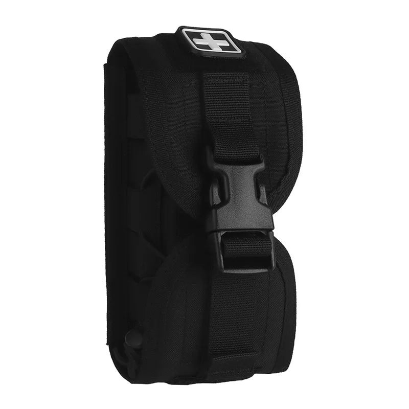 Compact MOLLE First Aid Pouch V2 Rapid Deployment Medical Kit w/ Quick-Release System Survival/Hunting/Camping Essentials