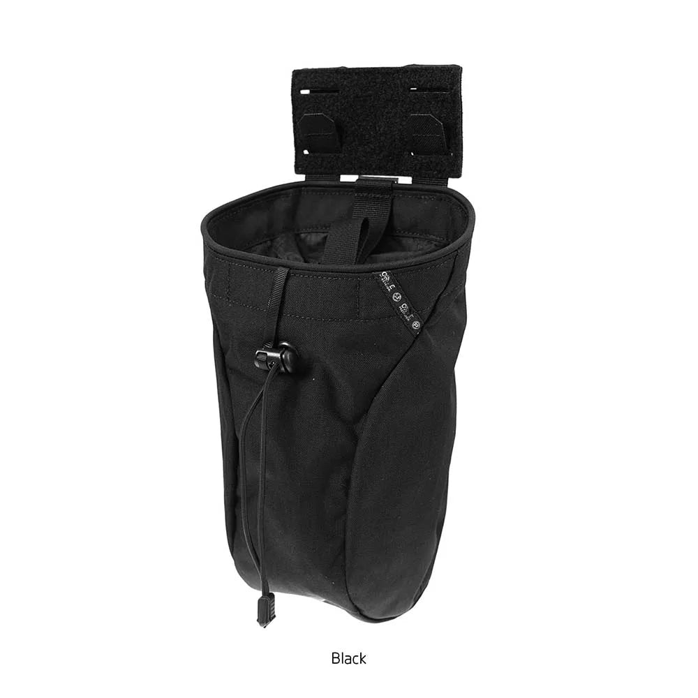 PEW TACTICAL CP Style Folding Dump Pouch MOLLE Drawstring Multi‑Purpose Utility Storage Pouch for Tactical Vest Belt PH110