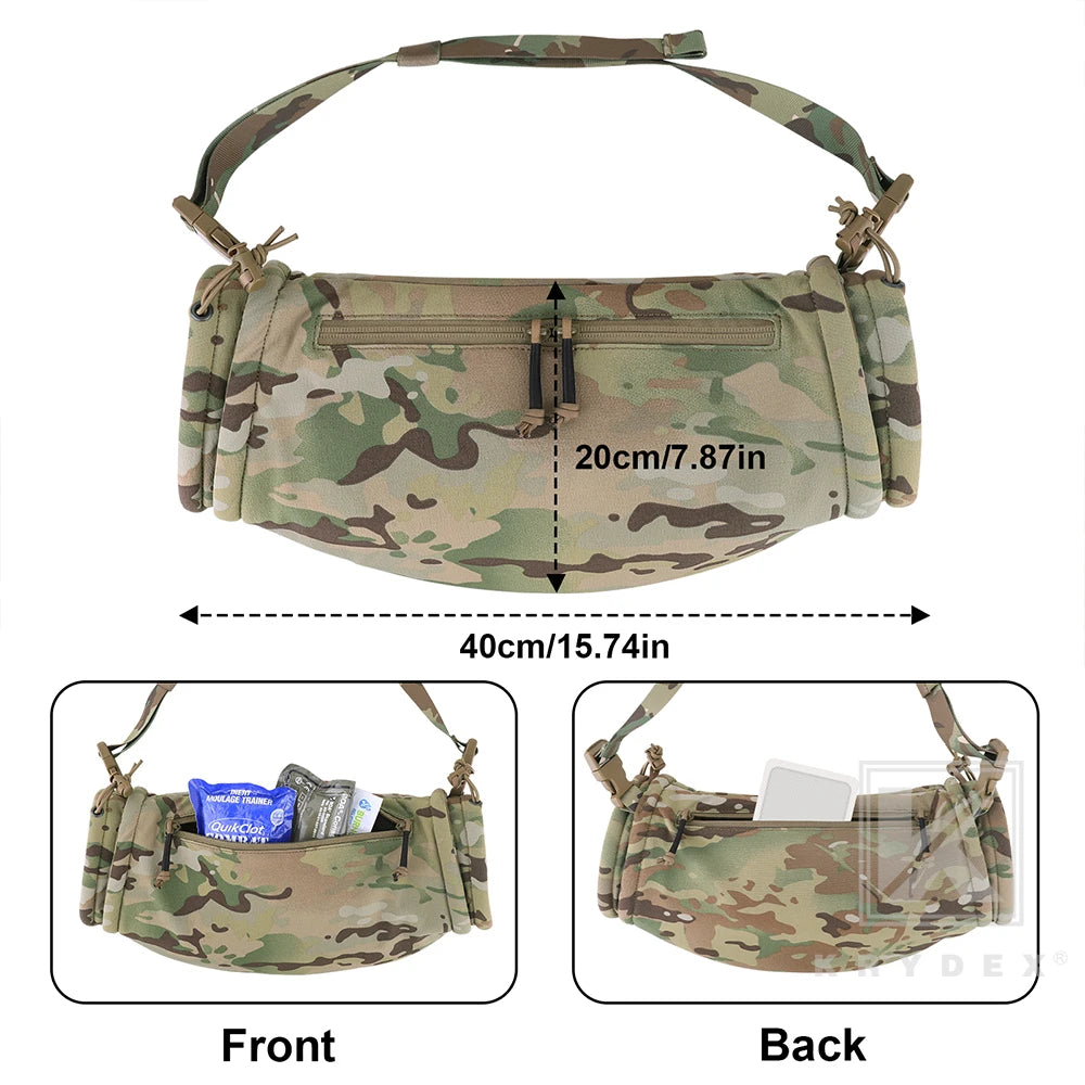 KRYDEX Hand Warmer Muff Water-Resist Hanger Waist Handwarmer Drop Pouch for Outdoor Winter Hunting Field Survival Camping Hiking