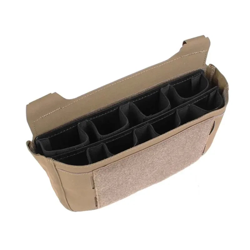 Quadruple Double Triple 556 762 Mag Pouch Elastic Separation Tool Insert Pouch for SS Tactical Vest