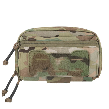 KRYDEX Tactical Chest Bag Admin Pouch MOLLE Utility Pouch Front Pocket for Hunting Vest and Chest Rig Outdoor Accessories