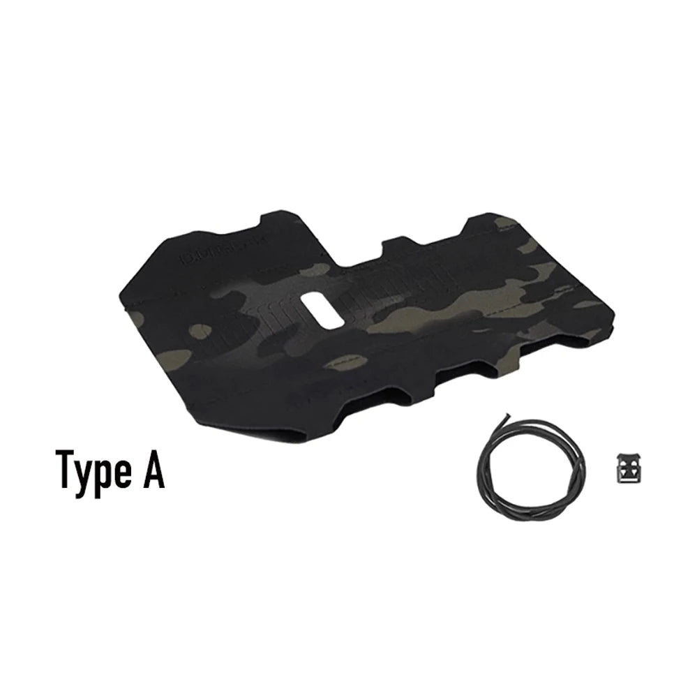 DMGear Tactical Gun Rail Cover Rail Wrap Heavy Heat Shield Gear Wrap Hand Protective Fit Quad/ One Rails 500D Nylon