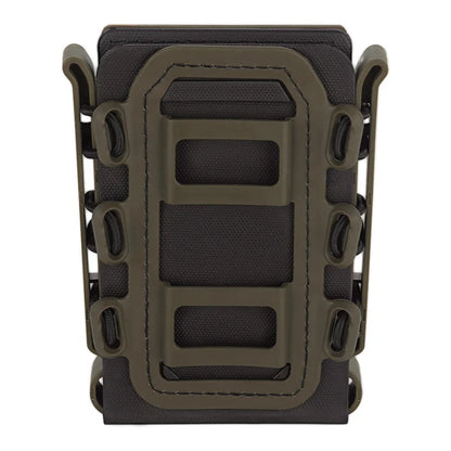 Tactical Magazine Pouch Molle for Ar15 M4 5.56 7.62 9mm Scorpion Fast Mag Quick Release Mag TPR Holster Adjustable Case Box