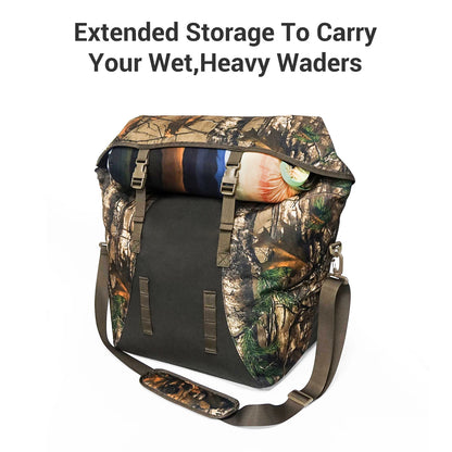 WESTTUNE Hunting Scent Control Bag Waterproof Double Layers Travel Storage Bag Scent Proof Bag for Hunting Clothes & Accessories
