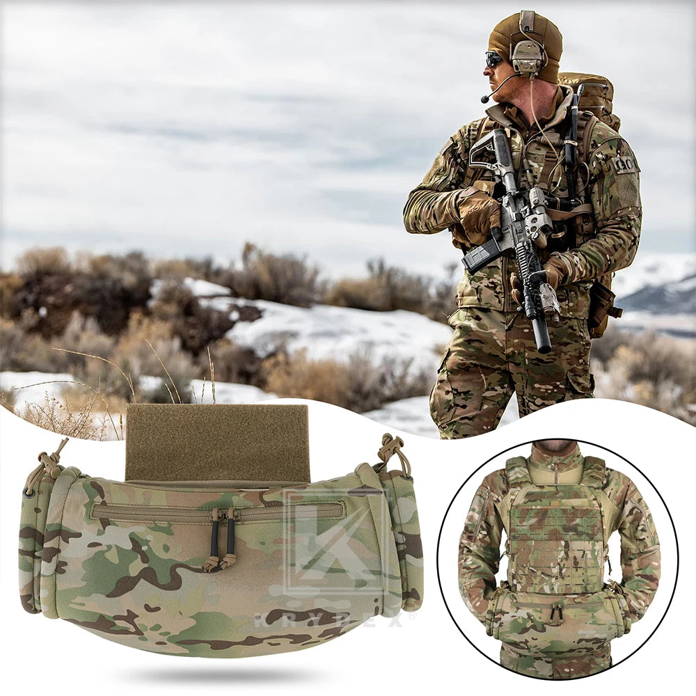 KRYDEX Hand Warmer Muff Water-Resist Hanger Waist Handwarmer Drop Pouch for Outdoor Winter Hunting Field Survival Camping Hiking