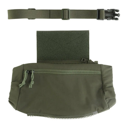 Tactical Multifunctional Hand Warm Drop Bag Muff Hand Warmer Pouch Stowable Fanny Pack for Winter Airsoft Hunting Camping