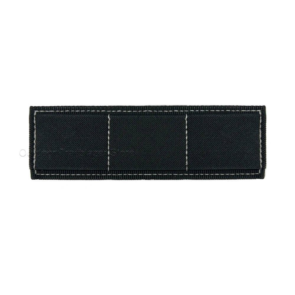 Hook Loop Panel Pouch Modular 3-Clip EDC Tool Inner Separation Holder for Hunting Vest Backpack Bags Tactical Gear