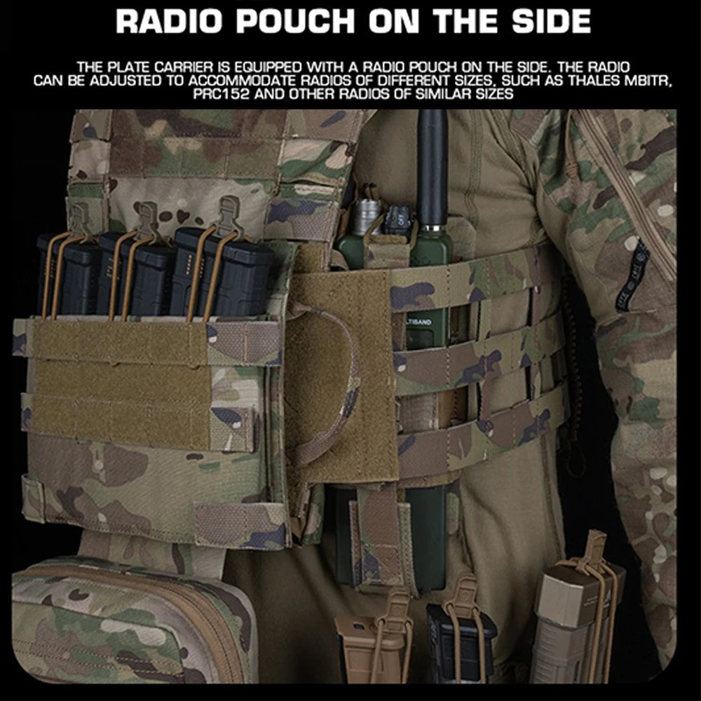 R Series JPC 3.0 Assault Tactical Plate Carrier Set Adjustable Quick Release Lightweight Airsoft Vests Hunting Shooting Equip
