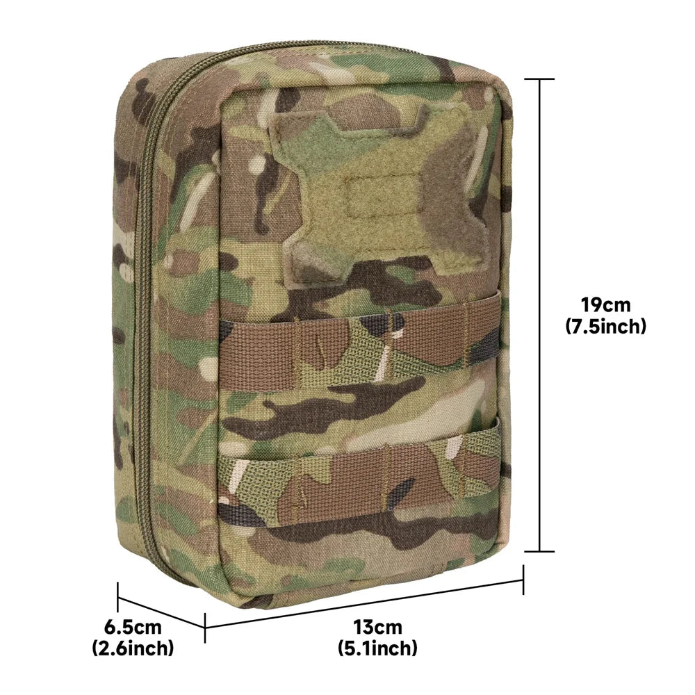 SPANKER Tactical Molle Pouches Waist Bag EDC Medical First Aid Kit Nylon Pouch Outdoor Hunting Vest Accessories Pouch