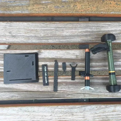 3D Printed FGM-148 Soldier Figure Accessories Javelin Anti-Tank Model Static Display Piece for Military Enthusiasts' Collections