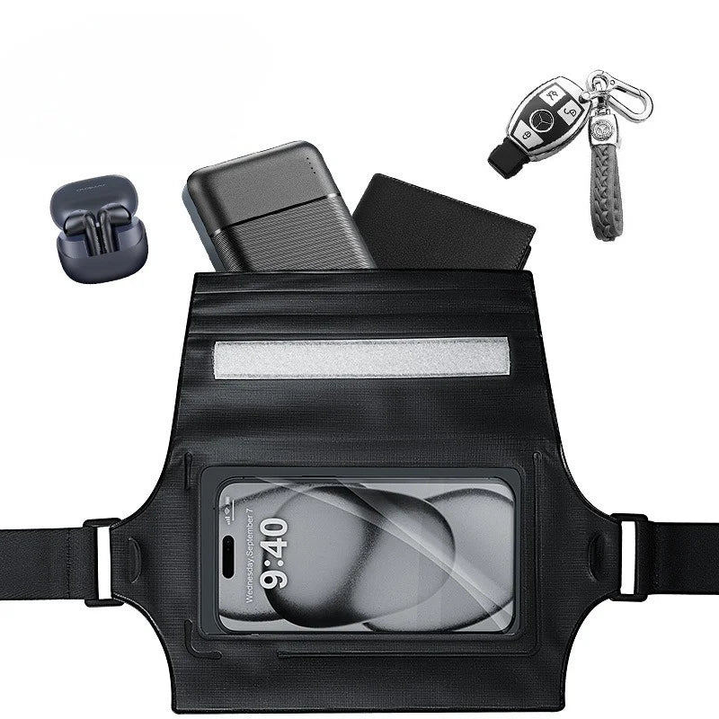 Outdoor Waterproof WaistBag PVC Dry Pouch with Phone Touch Screen Window for Swimming Fishing Hiking Kayaking Beach Water Sports