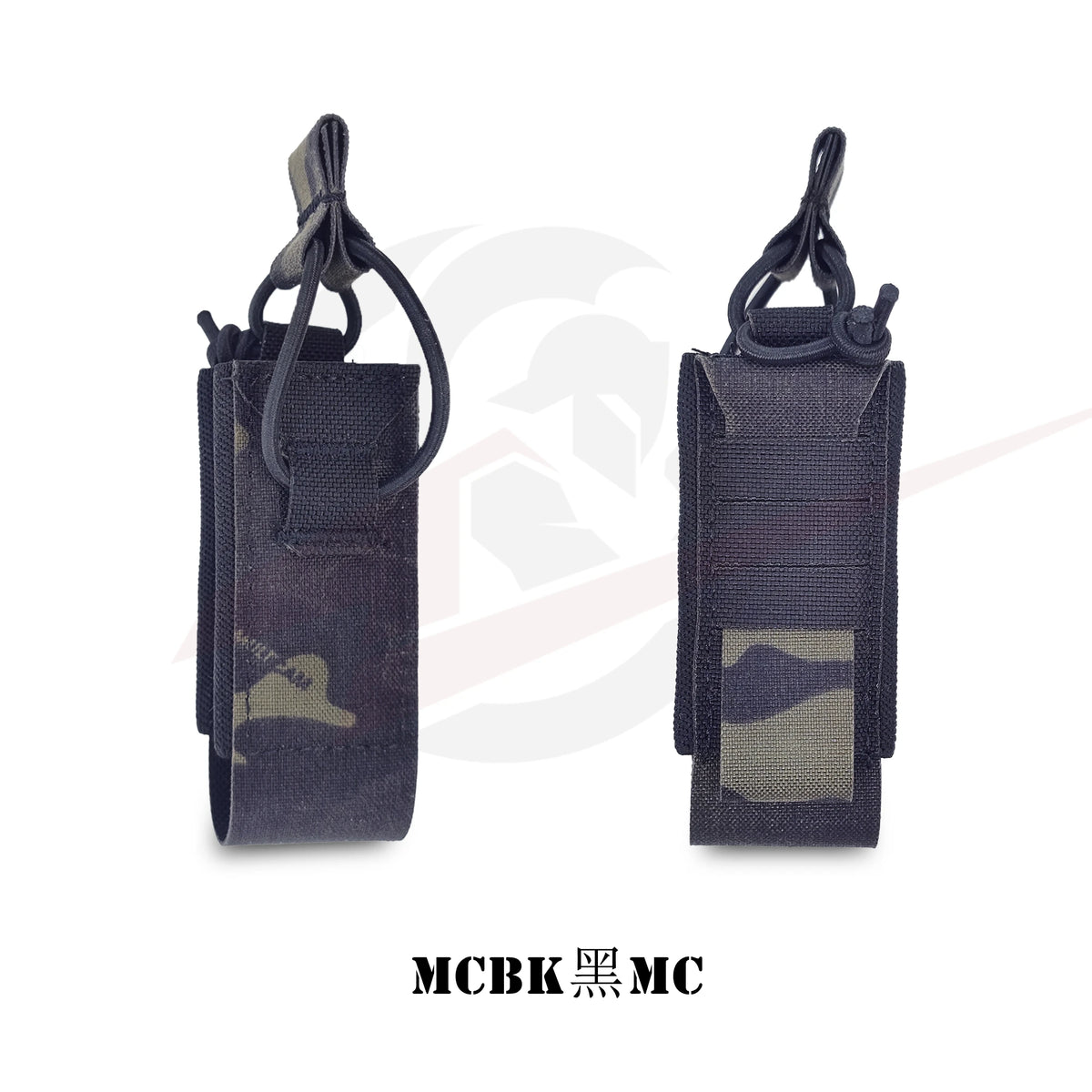 【Tactical Raiders】PM-023 (a pair)Haley Style Single Pistol Magazine Pouch 9mm mag pouch